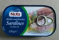 Mängden socker i Sardines à l'huile d'olive