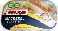 Mängden socker i Mackerel fillets in sunflower oil