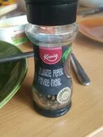 Mängden socker i Poivre noir