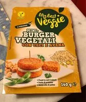 Mängden socker i Mini Burger con ceci e avena