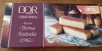 Mängden socker i Turrón yema tostada