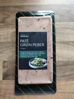 Mängden socker i Paté Grøn Peber