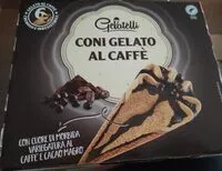 Mängden socker i Coni gelato al caffè