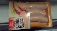 Mängden socker i Boudin blanc au lait frais