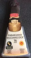 Mängden socker i Parmigiano