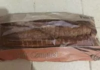 Mängden socker i Pain complet