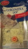 Mängden socker i Gorgonzola dop piccante