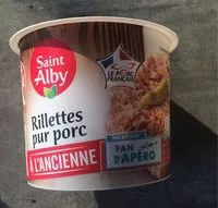 Mängden socker i Rillettes de porc Label Rouge