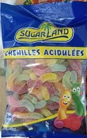 Mängden socker i Chenilles acidulées