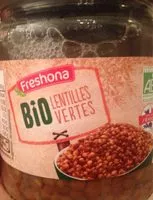Mängden socker i Lentilles vertes