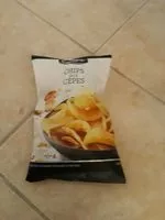 Mängden socker i Chips aux cèpes
