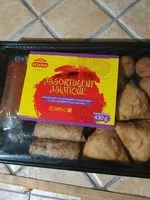 Mängden socker i Assortiment asiatique