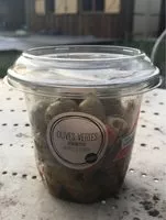 Mängden socker i Olives vertes dénoyautées herbes et citron