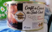 Mängden socker i Confit de canard du Sud-Ouest 4/5 cuisses