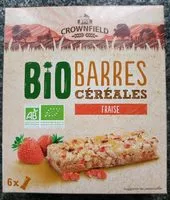 Mängden socker i Barres céréales fraise Bio