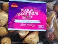 Mängden socker i Plateau assortiment indien