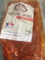 Mängden socker i filet de canard au piment d'espelette