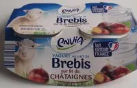 Mängden socker i Yaourts brebis lit de châtaignes
