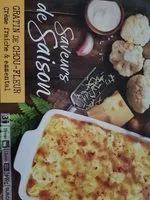 Mängden socker i Gratin de chou fleur