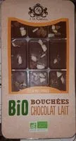 Mängden socker i Bouchées chocolat lait bio