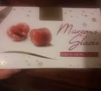 Mängden socker i Marrons glacés