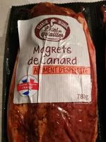 Mängden socker i Magret de canard