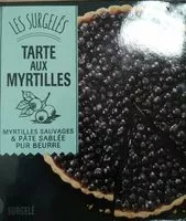 Mängden socker i Tarte aux myrtilles