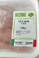 Mängden socker i Fesa di tacchino a fette