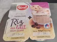 Mängden socker i Riz au lait rhum