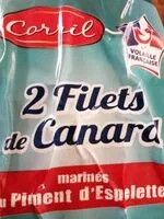 Mängden socker i Filets de canard marinés au Piment d'Espelette