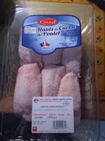 Mängden socker i Haut de cuisse de poulet