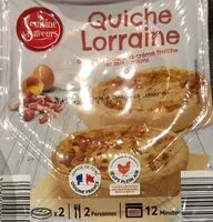 Mängden socker i Quiche lorraine