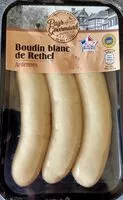 Mängden socker i Boudin blanc de Rethel