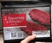 Mängden socker i 2 bavettes d’aloyau