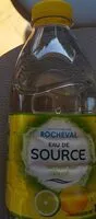 Mängden socker i Rocheval eau de source citron