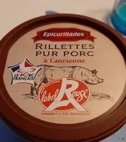 Mängden socker i Rillettes label rouge