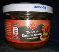Mängden socker i Délice de tomates séchées