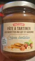 Mängden socker i Pate a tartiner