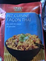 Mängden socker i Riz cuisiné façon thaï