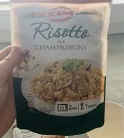 Mängden socker i risotto aux champignons