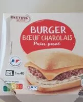 Mängden socker i burger bœuf Charolais