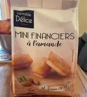 Mängden socker i mini financier a lamande