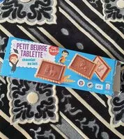 Mängden socker i Petit beurre tablette