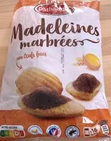 Mängden socker i Madeleine marbree
