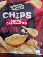Mängden socker i Chips extra craquante nature
