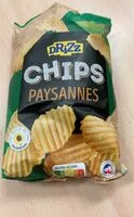 Mängden socker i Chips artisanale