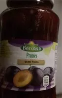 Mängden socker i Prunes demi fruits