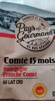 Mängden socker i Comté 15 mois