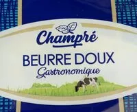 Mängden socker i Beurre doux (lot de 2)