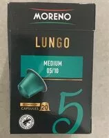 Mängden socker i Lungo